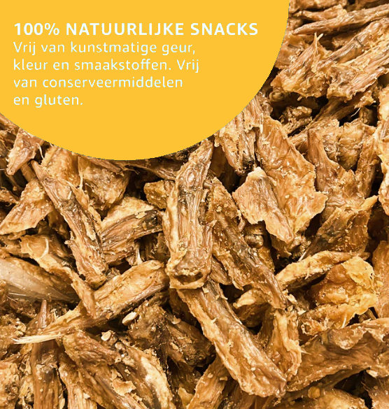 Knapperige Kippenvleugels – Pure Natuur Snack voor Je Hond